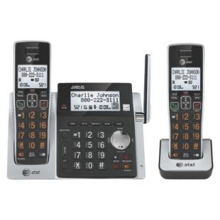 AT&T DECT 6.0 Cordless Phone System (CL83213) with Digital Answering Machine, 2