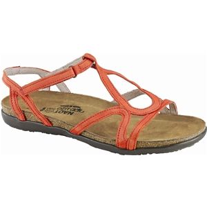Naot Womens Dorith Orange Sandals, Size 40 M   4710 F14