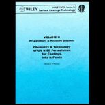 Chemistry and Tech. for Uv and Eb Formulation for 