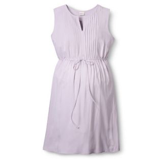 Merona Maternity Sleeveless Pleated Dress   Lilac L