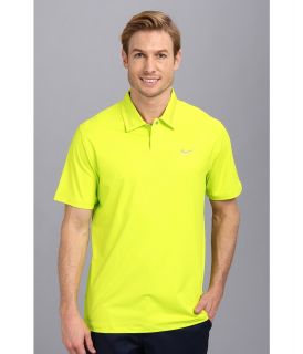 Nike Golf Tiger Woods Emboss Polo Mens Short Sleeve Knit (Yellow)