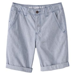Mossimo Supply Co. Mens Cuffed Shorts   Amparo Blue 38