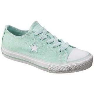 Girls Converse One Star Sneaker   Mint 1.5
