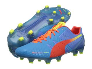 PUMA evoSPEED 1.2 SL FG Mens Soccer Shoes (Blue)