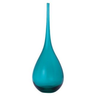 Tira Glass Vase   Teal 16.25 by Torre & Tagus