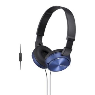 Sony Over the Ear Headband Headset for Smartphones   Blue (MDRZX310AP/L)