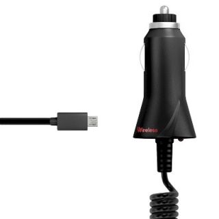 Just Wireless Car Mobile Charger for Motorola Phones   Black (03405)