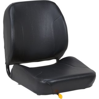 K & M Uni Pro Tractor Seat   Black, Model 7726