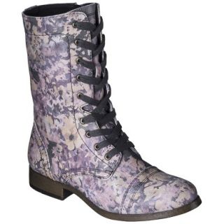 Womens Mossimo Supply Co. Khalea Combat Boots   Multicolor 8