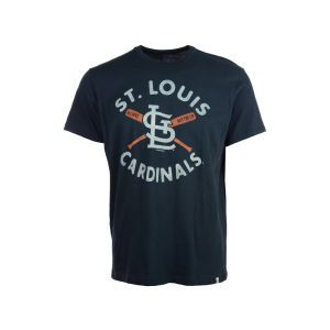 St. Louis Cardinals 47 Brand MLB Crossed Bats Flanker T Shirt