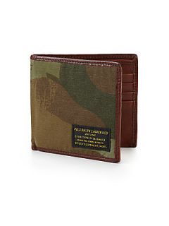 Polo Ralph Lauren Camo Print Billfold Wallet   Camouflage