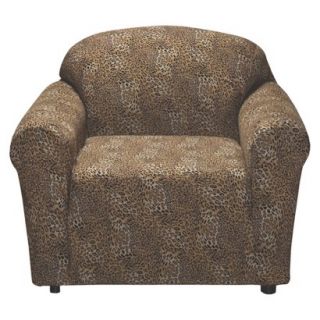 Jersey Leopard Slipcover   Chair