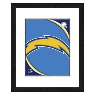NFL San Diego Chargers Framed Logo Design
