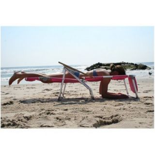 Ostrich 3 In 1 Patio Chaise Lounge Chair   Pink