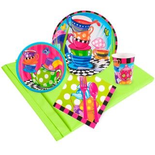 Topsy Turvy Tea Party Just Because Party Pack for 8