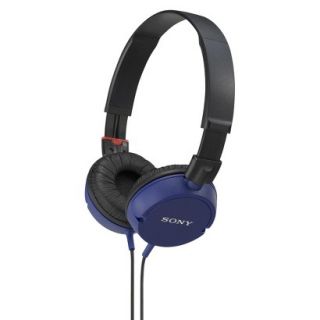Sony Over the Ear Outdoor Monitor Headphones   Blue/Black (MDRZX100/BLU)
