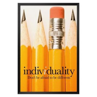 Art   Individuality Framed Poster