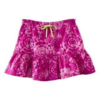 Girls Swim Cover Up Skirt   Pink M