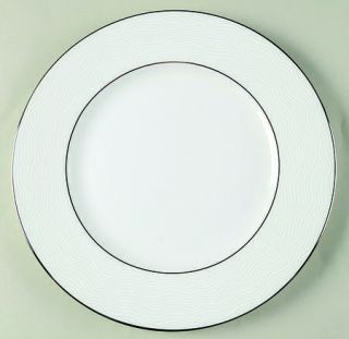 Lenox China Apropos Dinner Plate, Fine China Dinnerware   Wavy White Or Black Li