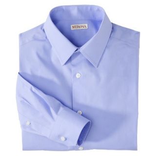 Merona Mens Ultimate Tailored Button Down   Blue M