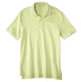 Mens Classic Fit Polo Shirt luminary yellow green L