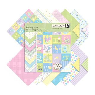 Snuggle Bug Designer Double Sided Paper Pad 36 Sheets