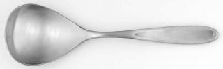 Towle Contour (Stainless) Solid Serving Spoon   Stainless, Living, Satin, Bevel