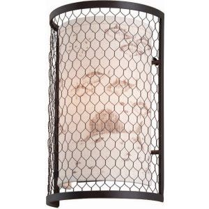 Troy Lighting TRY B4021 Angler Bronze Catch N Release 1 Light Wall Sconce
