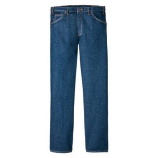 Dickies Mens Regular Fit 5 Pocket Jean   Indigo Blue 34x30
