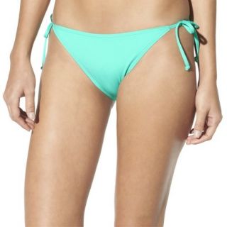 Xhilaration Juniors Side Tie Swim Bottom  Mint S