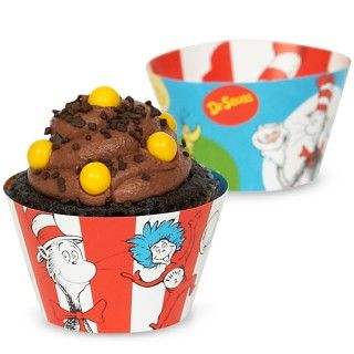 Dr. Suess Reversible Cupcake Wrappers