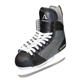 Boys American Ice Force Hockey Skate   Black (1)