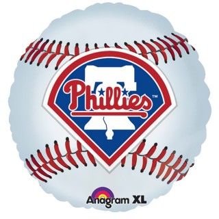 Philadelphia Phillies Baseball Foil Balloon