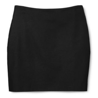 Merona Womens Woven Mini Skirt   Black   4