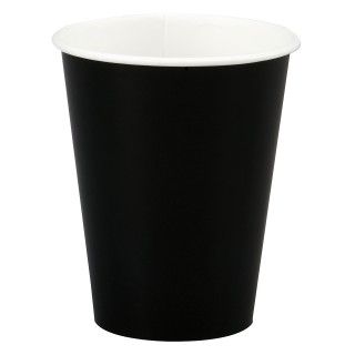 Black Velvet (Black) 9 oz. Paper Cups