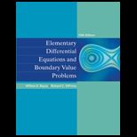 Elementary Diff. Equations and Bound. Value   With Access