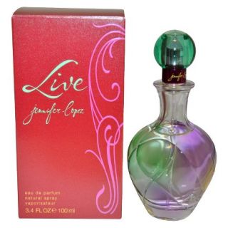 Womens Live by Jennifer Lopez Eau de Parfum Spray   3.4 oz