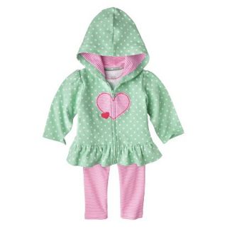Just One YouMade by Carters Newborn Girls 3 Piece Cardigan Set   Pink 12 M
