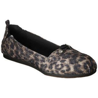 Womens Mad Love Lynn Canvas Loafer   Leopard 5 6