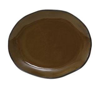 Tuxton Oval Ceramic Platter   11x13 1/4 Mojave