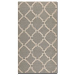 Bermuda Gray Wool Rug (5 X 8)