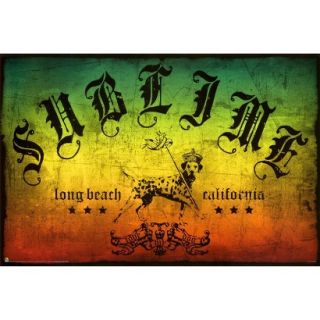 Art   Sublime   Long Beach Rasta Poster