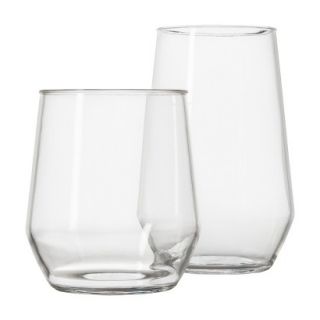 Room Essentials Stemless Wine Glass Set of 8   Clear (Large/Small)