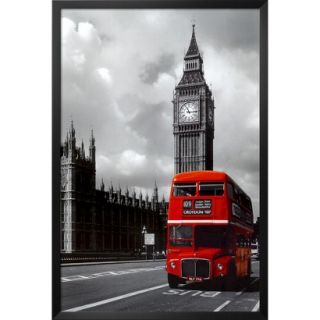Art   London Red Bus Framed Poster