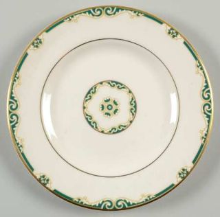 Royal Doulton St. Regis Bread & Butter Plate, Fine China Dinnerware   Whte/Tan S