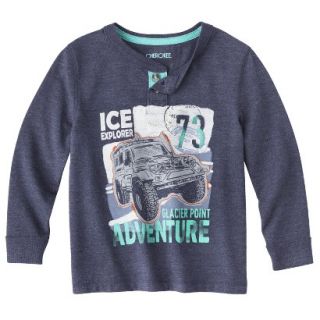 Cherokee Infant Toddler Ice Explorer Boys Henley Shirt   12 M