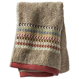 Threshold Geometric Hand Towels Warm