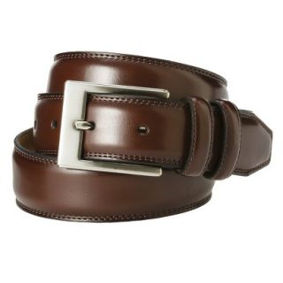 Merona Mens Belt   Brown with Silver Buckle L