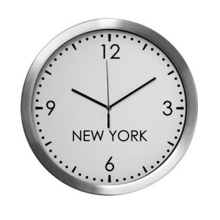  NEW YORK Executive Newsroom Wall Clock