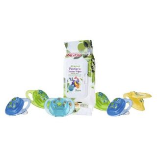 N�by 6pk Natural Touch Comfort Pacifier and 48pk Citroganix Pacifier Wipes   6 